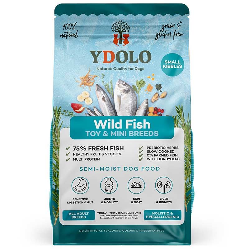 YDOLO Semi-Moist Pure Wild Fish MINI 700g