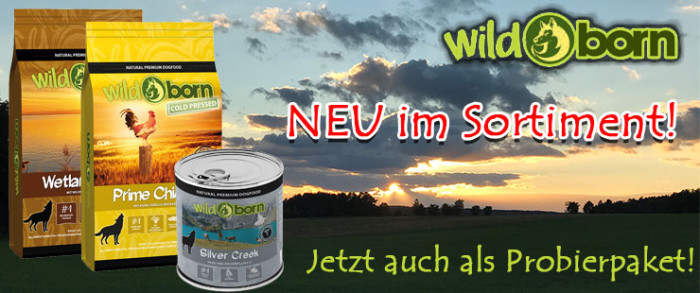Wildborn Trockenfutter und Nassfutter für Hunde bei Futterfreund kaufen