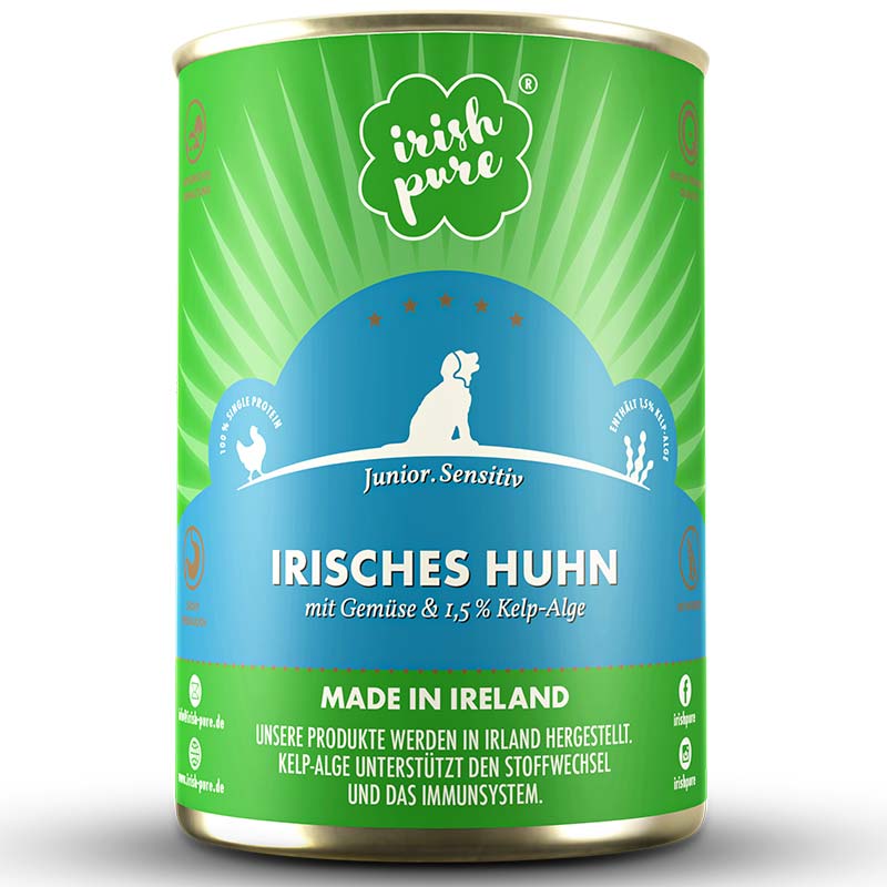 Nassfutter Dose Irish Pure Huhn Junior